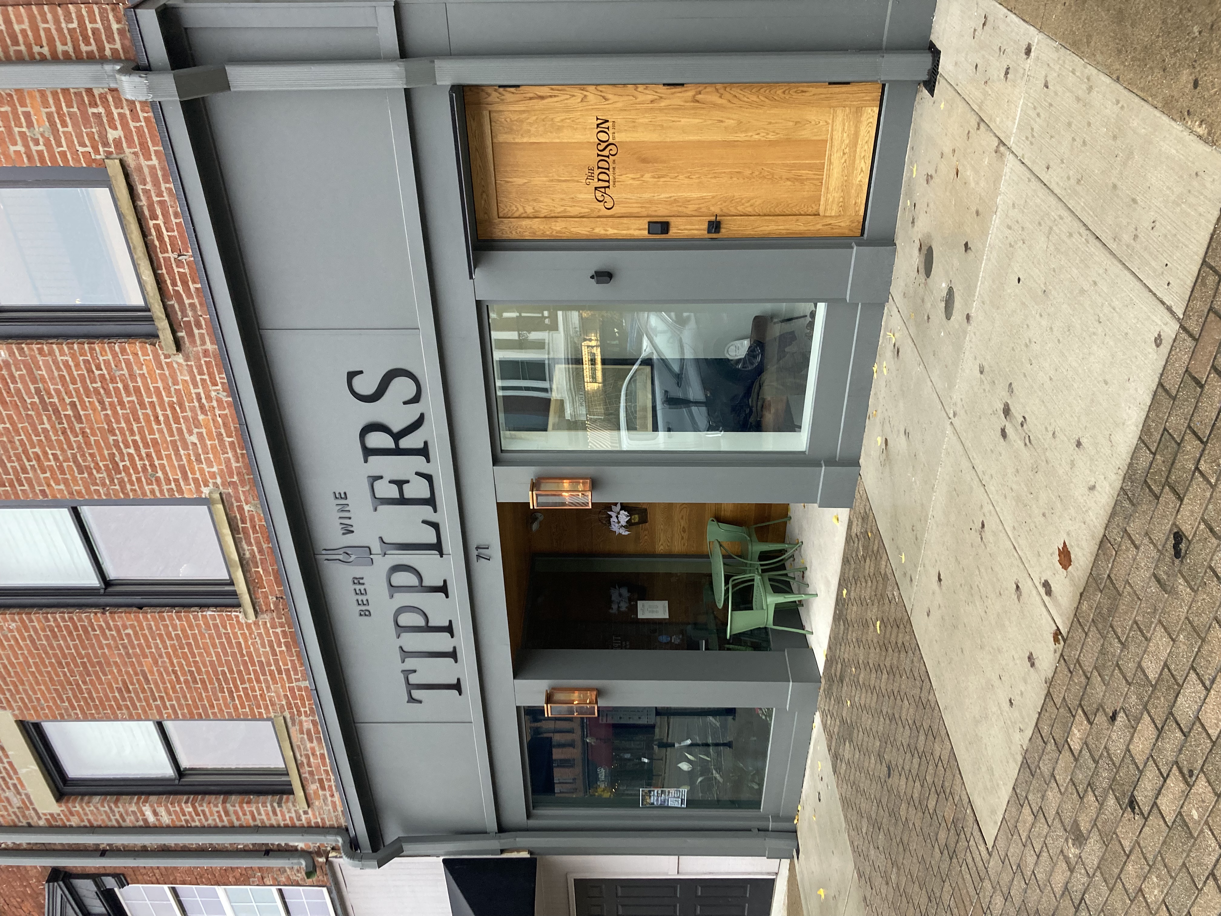 Commercial storefront carpentry and exterior finish